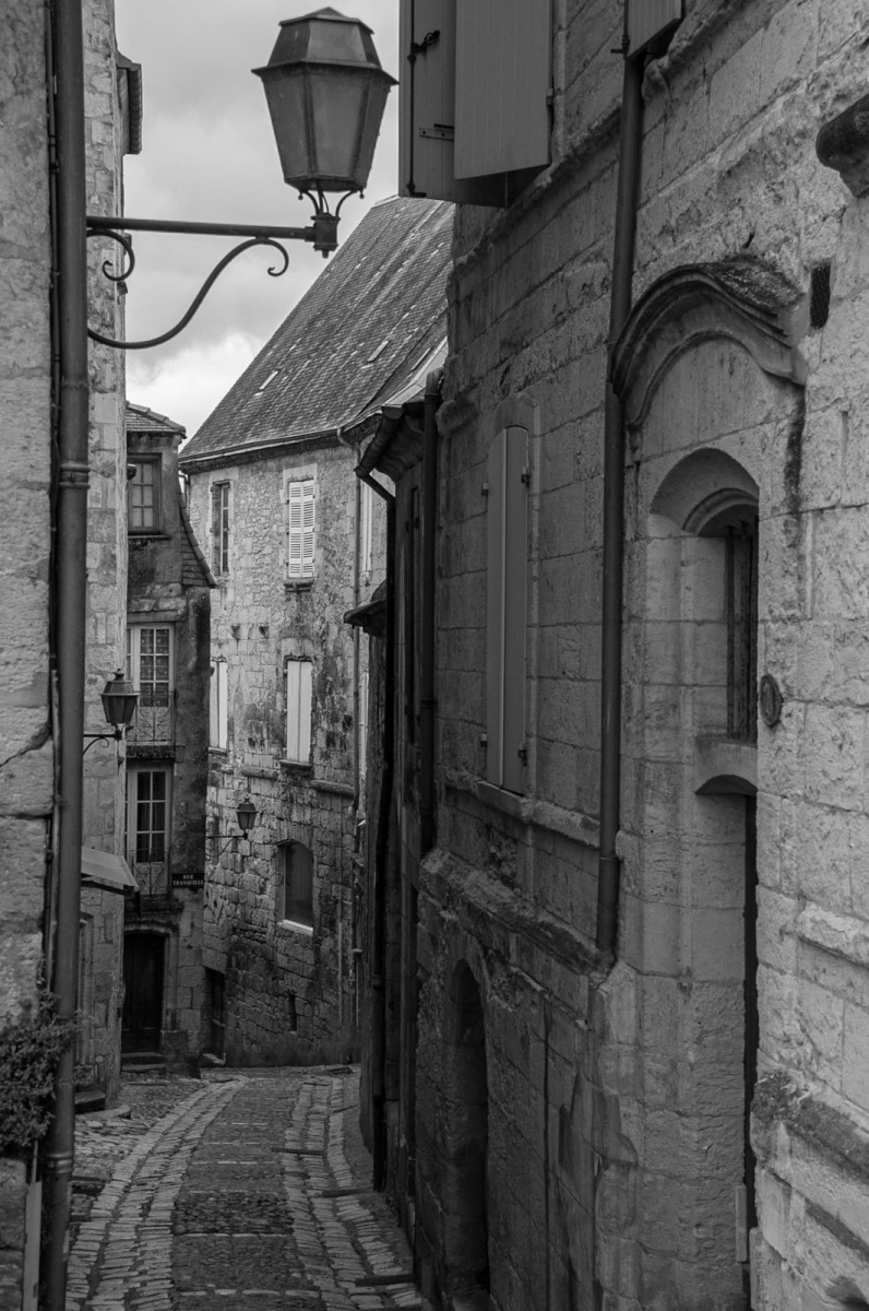 A French passageway at Nontron - Roy Cane